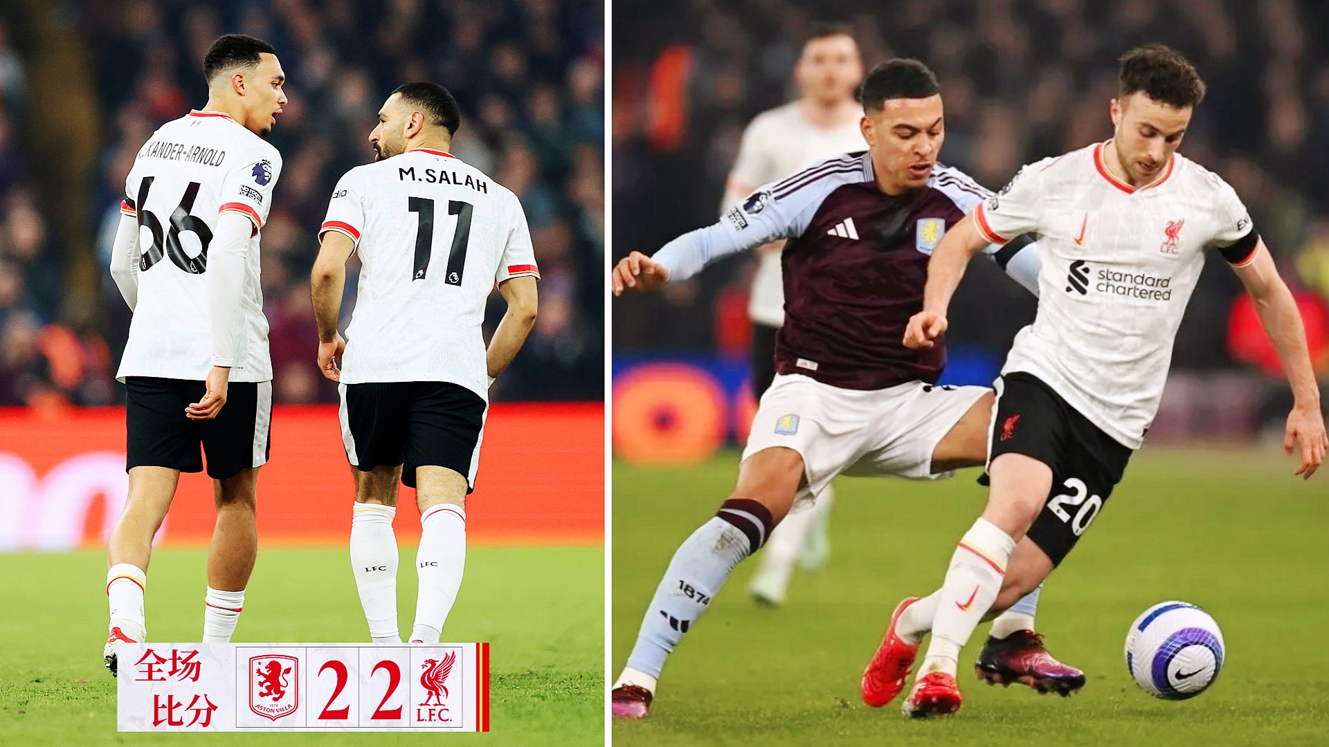 PG Soft Gaming-利物浦主场2比2逼平阿斯顿维拉,磋商不成